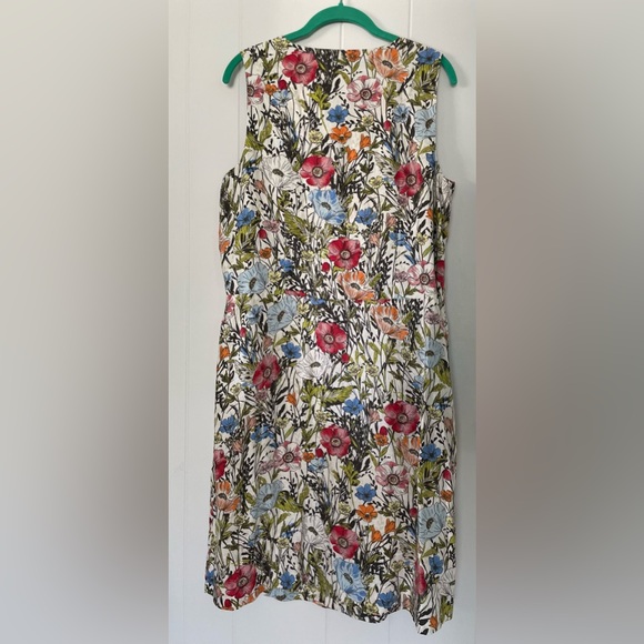 J. Jill Red and Pink Sundress Midi - Picture 8 of 16